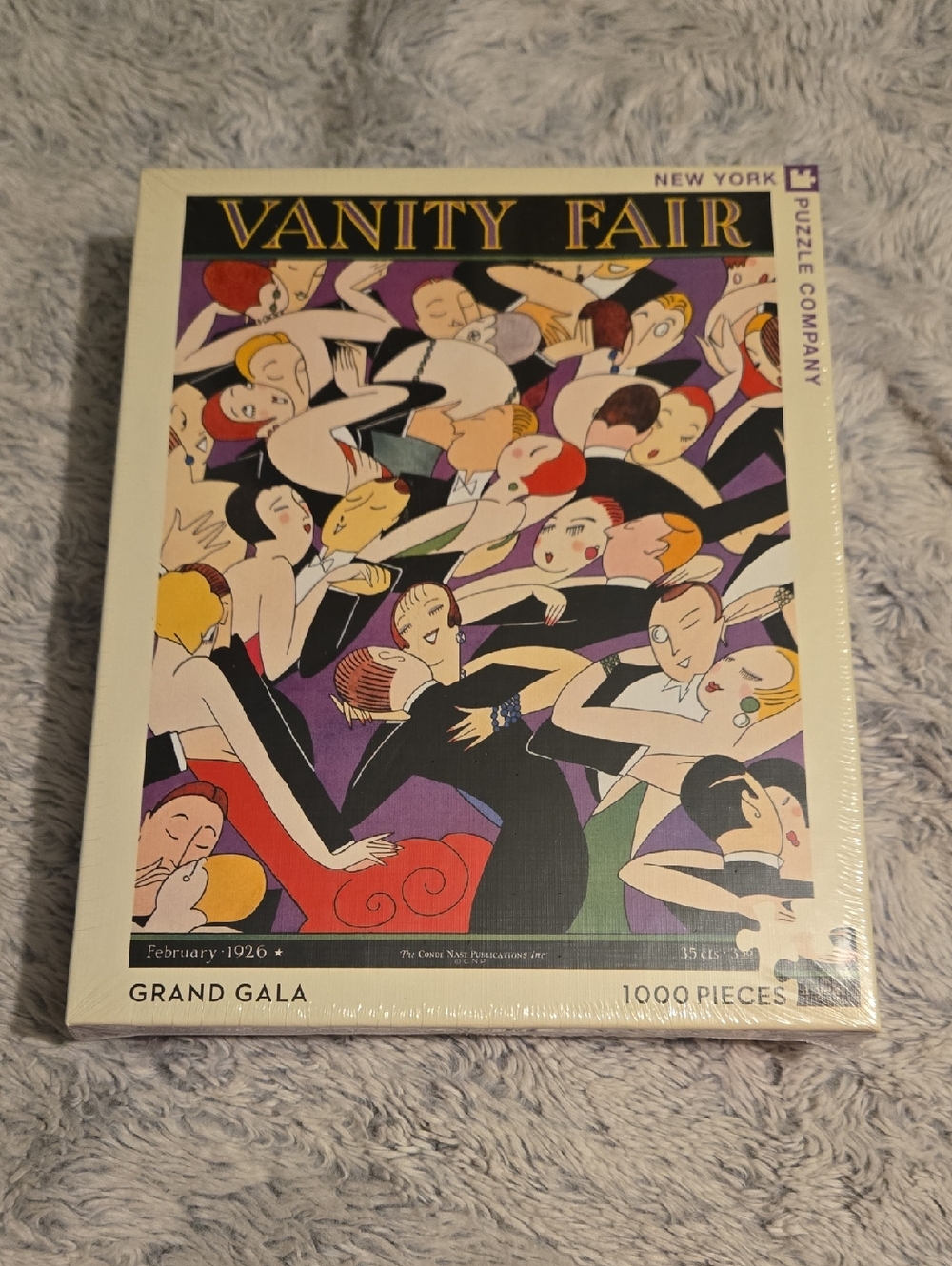 NEW! New York Puzzle Company - Vanity Fair Grand Gala 1000 Piece Jigsaw Puzzle